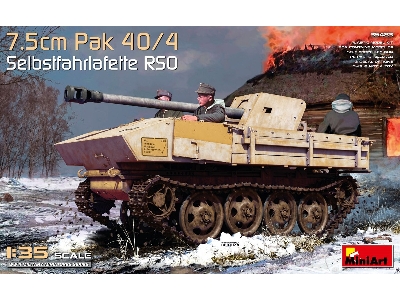 7.5cm Pak 40/4. Selbstfahrlafette Rso - zdjęcie 1