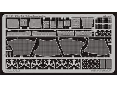  CH-47A Chinook exterior 1/35 - Trumpeter - blaszki - zdjęcie 1