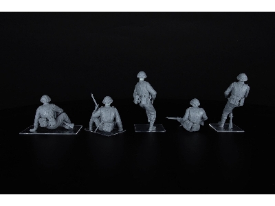 British Tank Riders (Nw Europe). Resin Heads - zdjęcie 5