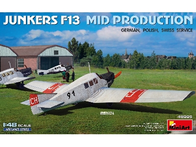 Junkers F13. Mid Prod. German, Polish, Swiss Service - zdjęcie 1