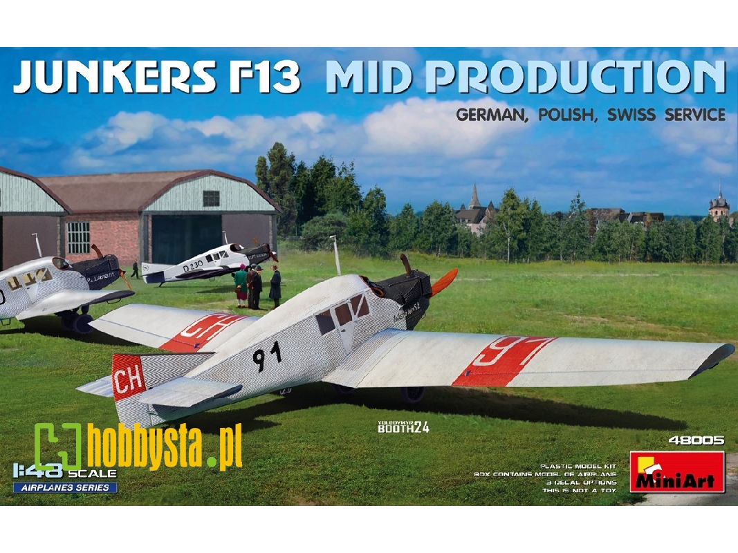 Junkers F13. Mid Prod. German, Polish, Swiss Service - zdjęcie 1 Junkers F13. Mid Prod. German, Polish, Swiss Service - zdjęcie 1
