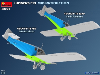 Junkers F13. Mid Prod. German, Polish, Swiss Service - zdjęcie 2