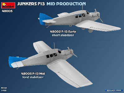 Junkers F13. Mid Prod. German, Polish, Swiss Service - zdjęcie 3