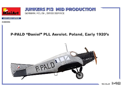 Junkers F13. Mid Prod. German, Polish, Swiss Service - zdjęcie 8