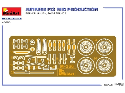 Junkers F13. Mid Prod. German, Polish, Swiss Service - zdjęcie 11
