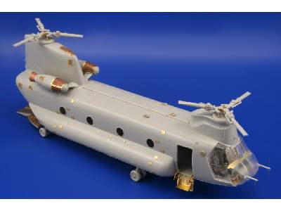  CH-47A Chinook exterior 1/72 - Trumpeter - blaszki - zdjęcie 5