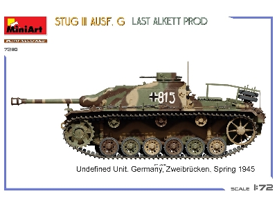 Stug Iii Ausf. G  Last Alkett Prod - zdjęcie 8