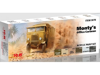 Acrylic Paint Set For Monty's Office Caravan - zdjęcie 1
