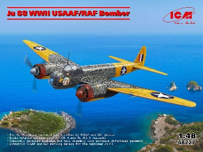 Ju 88 WWII Usaaf/raf Bomber - zdjęcie 1