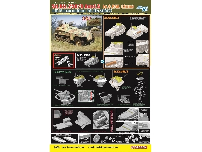 Sd.Kfz. 250/9 Ausf. A Le.S.P.W. (2 Cm) Mit Panzer Aufbau 250/Z Smart Kit - zdjęcie 2