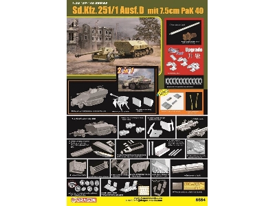 Sd.Kfz. 251/1 Ausf. D Mit 7,5 Cm Pak 40 - zdjęcie 2
