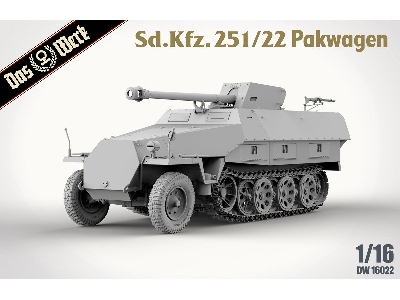 Sd.Kfz. 251/22 Ausf.D 'pakwagen' 2 In 1 - zdjęcie 4