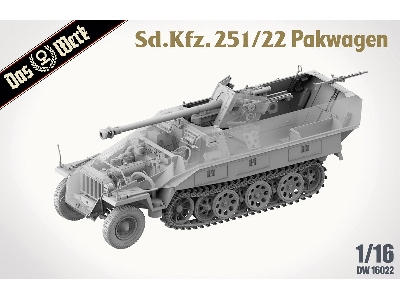 Sd.Kfz. 251/22 Ausf.D 'pakwagen' 2 In 1 - zdjęcie 7