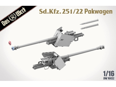 Sd.Kfz. 251/22 Ausf.D 'pakwagen' 2 In 1 - zdjęcie 8