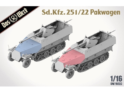 Sd.Kfz. 251/22 Ausf.D 'pakwagen' 2 In 1 - zdjęcie 10