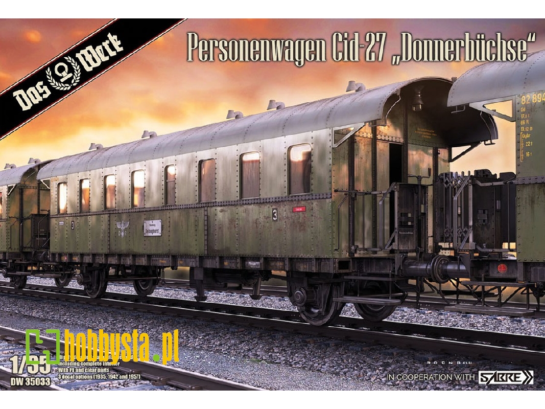 Personenwagen Cid-27 'donnerbüchse' - zdjęcie 1 Personenwagen Cid-27 'donnerbüchse' - zdjęcie 1