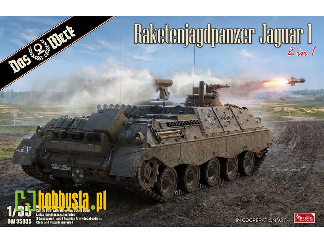 Raketenjagdpanzer Jaguar 1 (2 In 1) - zdjęcie 1 Raketenjagdpanzer Jaguar 1 (2 In 1) - zdjęcie 1