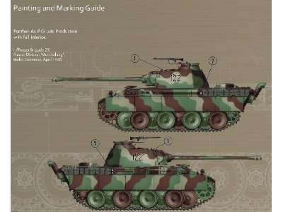 Panther Ausf. G (Late Production) Panzerkampfwagen V Sd.Kfz.171 - zdjęcie 4
