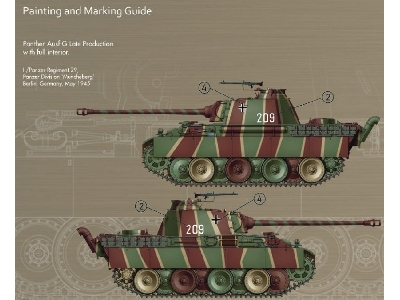 Panther Ausf. G (Late Production) Panzerkampfwagen V Sd.Kfz.171 - zdjęcie 5