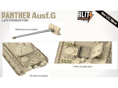 Panther Ausf. G (Late Production) Panzerkampfwagen V Sd.Kfz.171 - zdjęcie 8