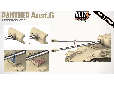 Panther Ausf. G (Late Production) Panzerkampfwagen V Sd.Kfz.171 - zdjęcie 9