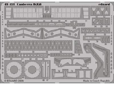  Canberra B(I)8 S. A. 1/48 - Airfix - blaszki - zdjęcie 1