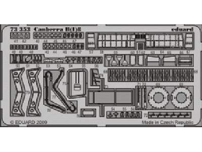  Canberra B(I)8 S. A. 1/72 - Airfix - blaszki - zdjęcie 3