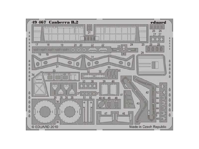  Canberra B2 S. A. 1/48 - Airfix - blaszki - zdjęcie 1