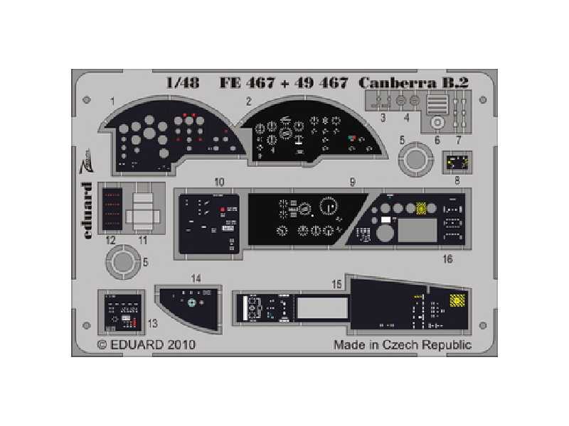  Canberra B2 S. A. 1/48 - Airfix - blaszki - zdjęcie 1