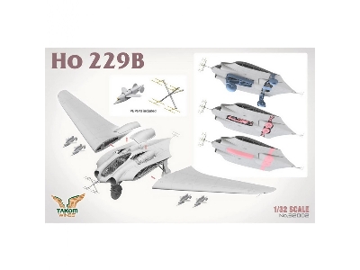 Ho 229&#178; Box -  Ho 229a + Ho 229b + Ho 229 Pilot (Limited Edition) - zdjęcie 10