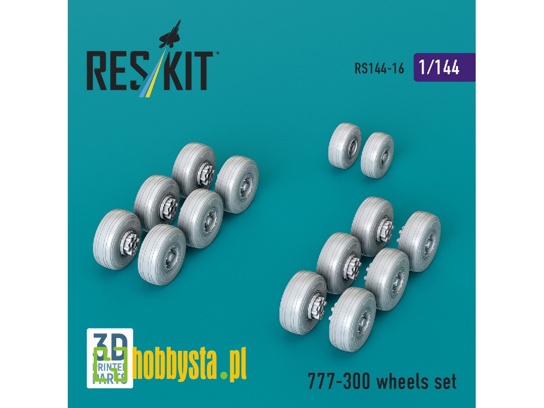 777-300 Wheels Set (3d Printed) - zdjęcie 1 777-300 Wheels Set (3d Printed) - zdjęcie 1