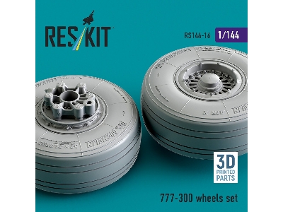777-300 Wheels Set (3d Printed) - zdjęcie 2