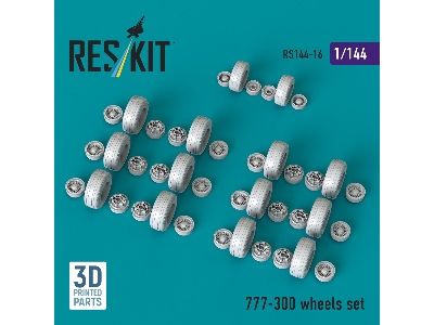 777-300 Wheels Set (3d Printed) - zdjęcie 3