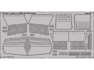  Canberra PR.9 landing flaps 1/72 - Airfix - blaszki - zdjęcie 1