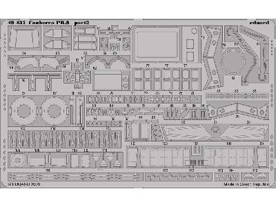  Canberra PR.9 S. A. 1/48 - Airfix - blaszki - zdjęcie 3