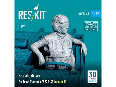 Female Driver For Deck Tractor A/S32a-49 (Scene 1) (1pc) (3d Printed) - zdjęcie 1