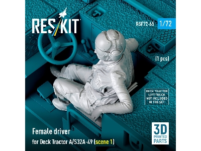 Female Driver For Deck Tractor A/S32a-49 (Scene 1) (1pc) (3d Printed) - zdjęcie 3