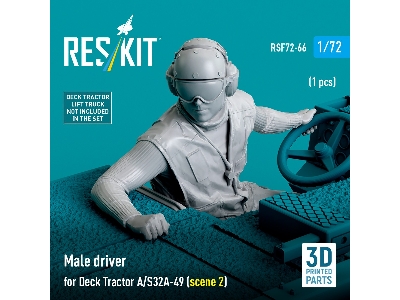 Male Driver For Deck Tractor A/S32a-49 (Scene 2) (1pc) (3d Printed) - zdjęcie 1