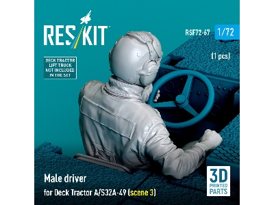 Male Driver For Deck Tractor A/S32a-49 (Scene 3) (1pc) (3d Printed) - zdjęcie 3