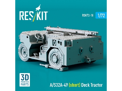 A/S32a-49 (Short) Deck Tractor (3d Printed Model Kit) - zdjęcie 1
