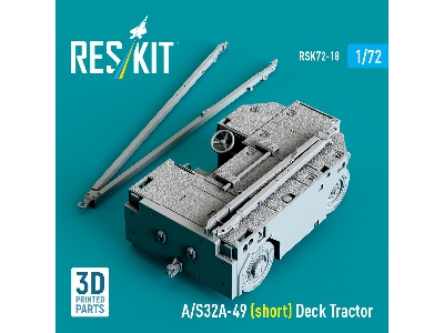 A/S32a-49 (Short) Deck Tractor (3d Printed Model Kit) - zdjęcie 3