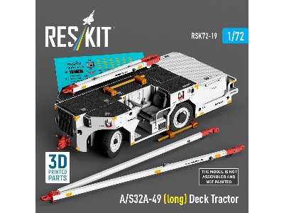 A/S32a-49 (Long) Deck Tractor (3d Printed Model Kit) - zdjęcie 2