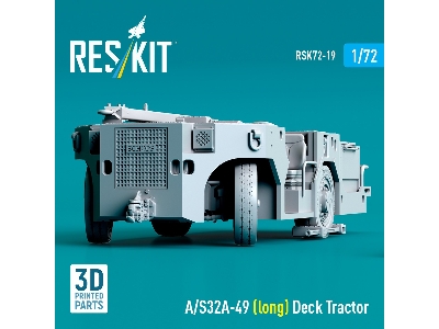 A/S32a-49 (Long) Deck Tractor (3d Printed Model Kit) - zdjęcie 3