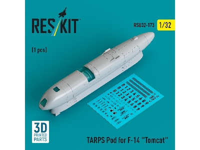 Tarps Pod For F-14 'tomcat' (1pc) (3d Printed) - zdjęcie 1