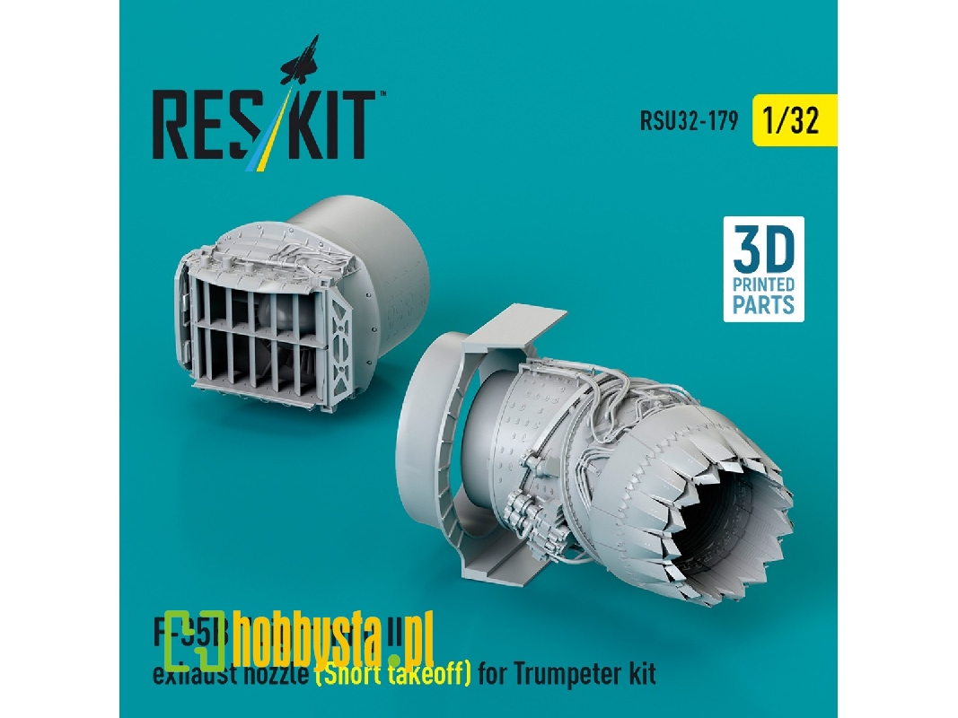 F-35b 'lightning Ii' Exhaust Nozzle (Short Takeoff) For Trumpeter Kit (3d Printed) - zdjęcie 1 F-35b 'lightning Ii' Exhaust Nozzle (Short Takeoff) For Trumpeter Kit (3d Printed) - zdjęcie 1