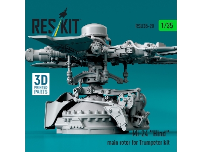 Mi-24 'hind' Main Rotor For Trumpeter Kit (3d Printed) - zdjęcie 5