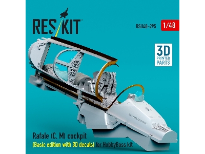 Rafale (C, M) Cockpit (Basic Edition With 3d Decals) For Hobbyboss Kit (3d Printed) - zdjęcie 3
