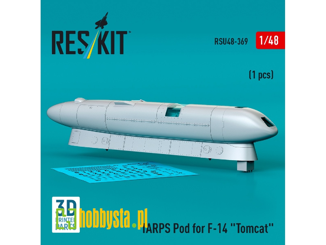 Tarps Pod For F-14 'tomcat' (1pc) (3d Printed) - zdjęcie 1 Tarps Pod For F-14 'tomcat' (1pc) (3d Printed) - zdjęcie 1