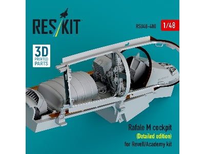 Rafale M Cockpit (Detailed Edition) For Revell/Academy Kit (3d Printed) - zdjęcie 2