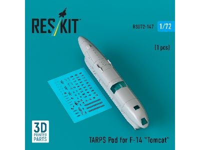 Tarps Pod For F-14 'tomcat' (1pc) (3d Printed) - zdjęcie 1